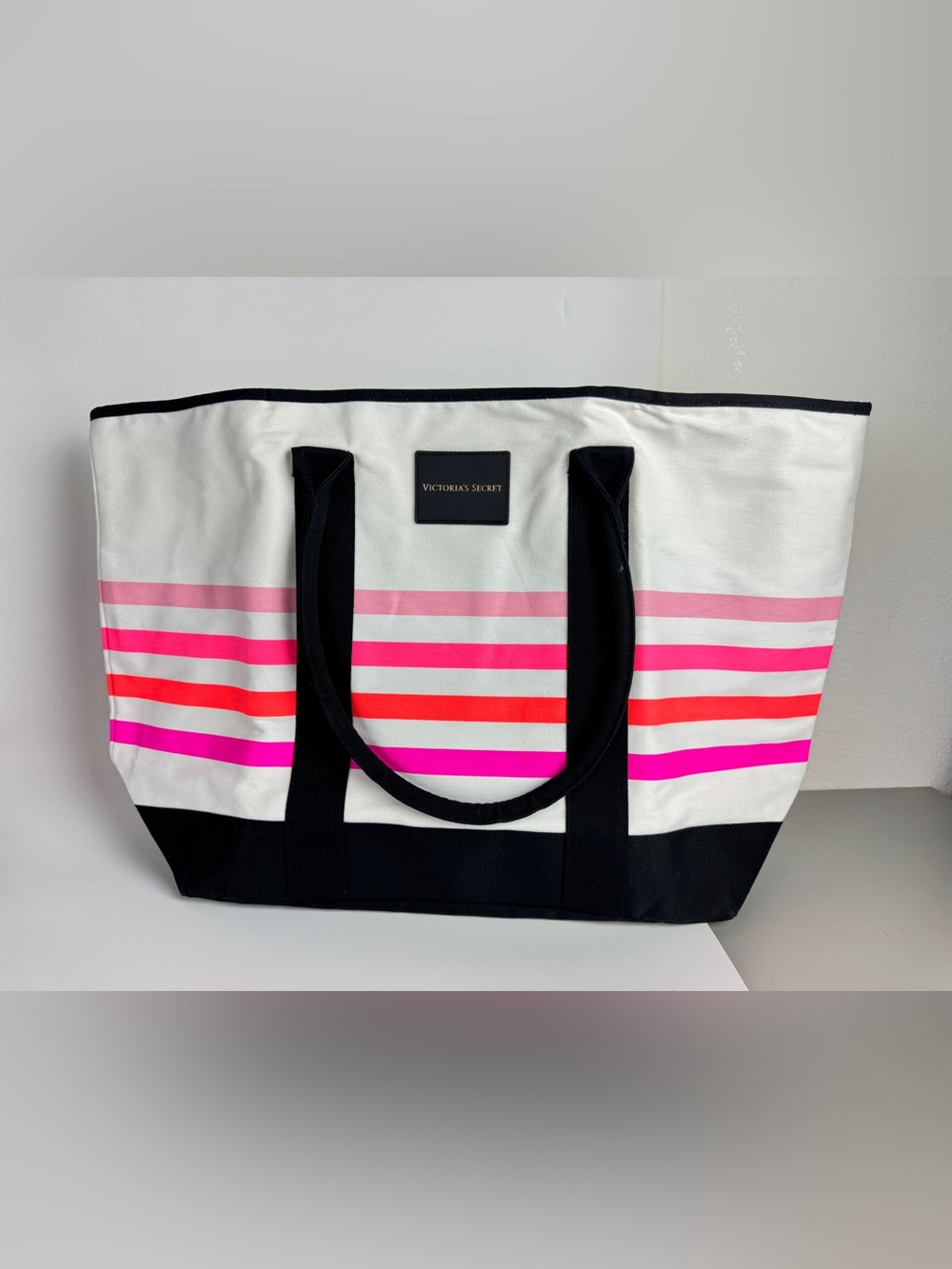 Victoria's Secret Large Canvas Tote Bag